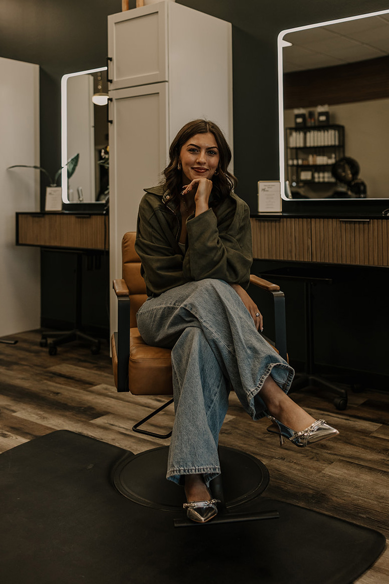 Annie Lansdown, Stylist and IBE Extensions Specialist at Emerald Salon